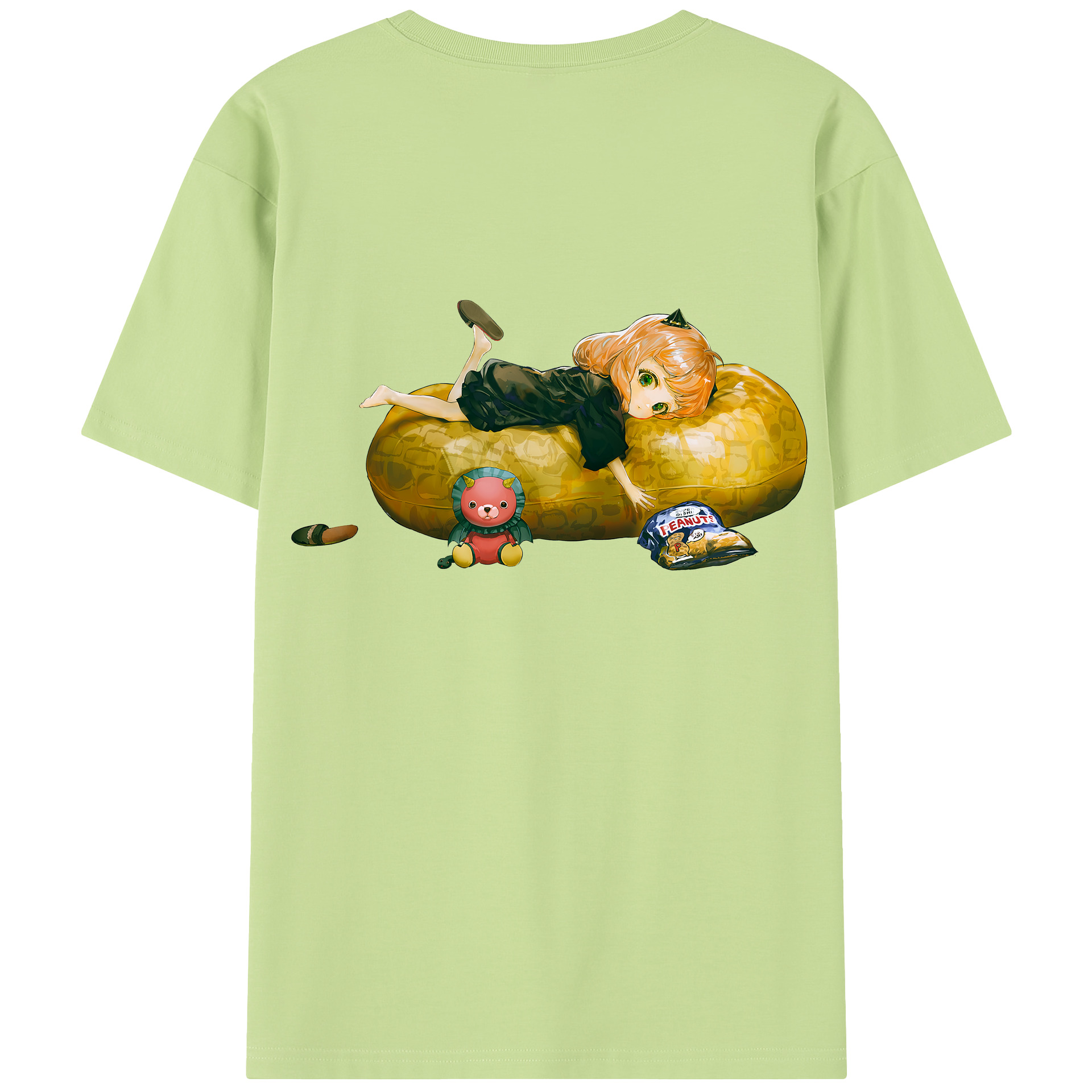 （画像用） SPY×FAMILY间谍家家酒 綿100％半袖Tシャツ（背面プリント）